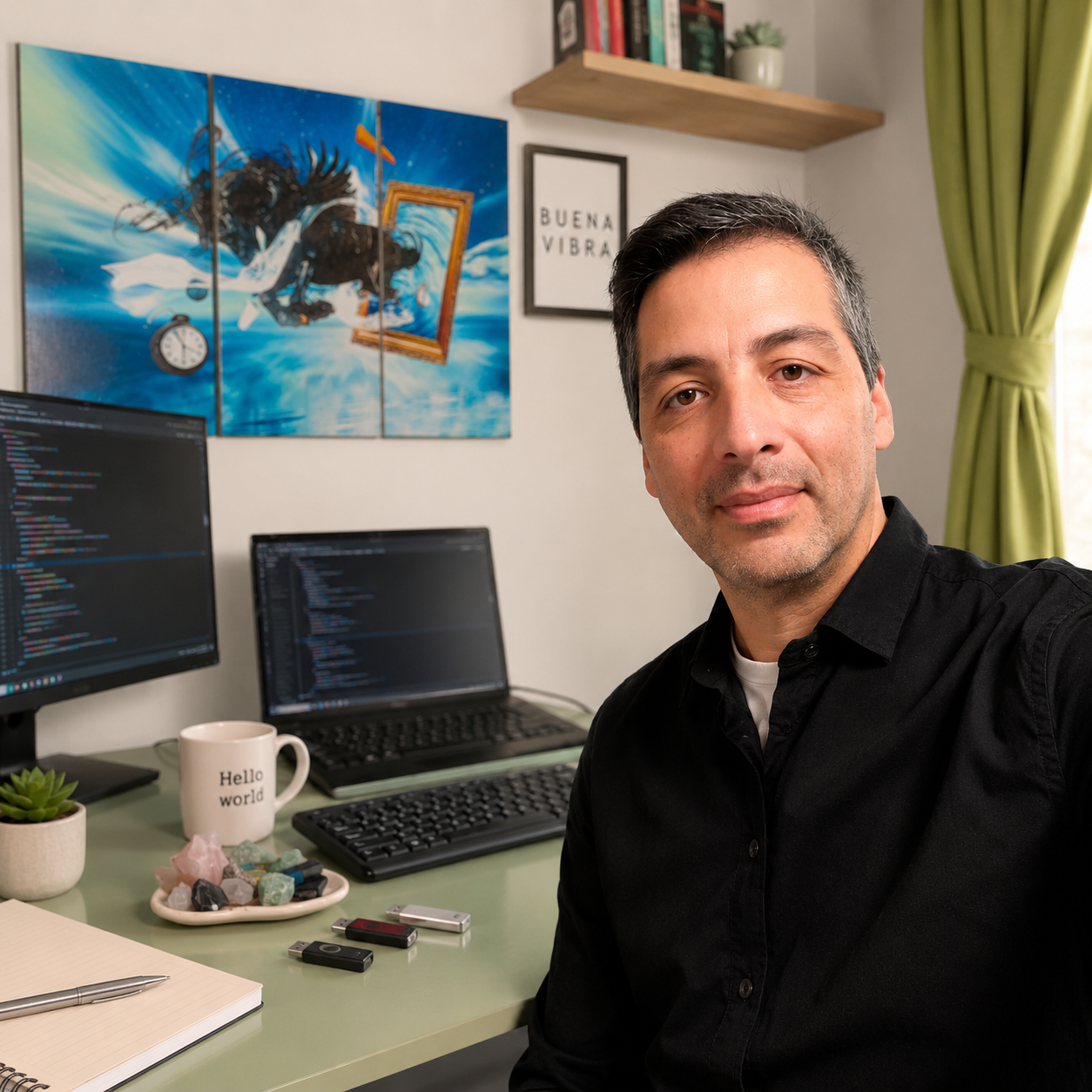 Foto de Nael, creador de Mapa Sin Gluten